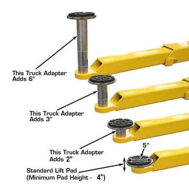 Atlas 9OHSC 9,000 lb Overhead 2-Post Lift