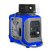 ALP 1000W Portable Powered Generator in Blue and Grey Color Charging a medical device