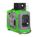 ALP 1000W Portable Powered Generator in Green and Grey Color charging a medical device