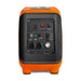 ALP 1000W Portable Powered Generator in Orange and Black Color in front view