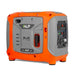 ALP 1000W Portable Powered Generator in Orange and Grey Color in side view