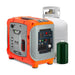 ALP 1000W Portable Powered Generator in Orange and Grey Color