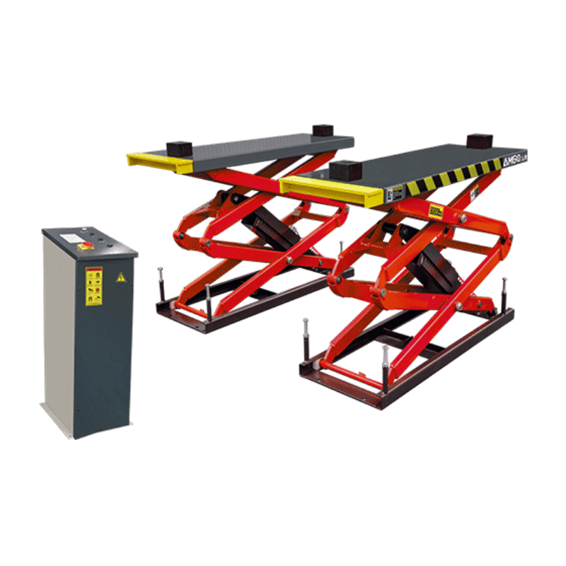 AMGO XL-8F 8,000lb Flush Mount Full Rise Scissors Lift
