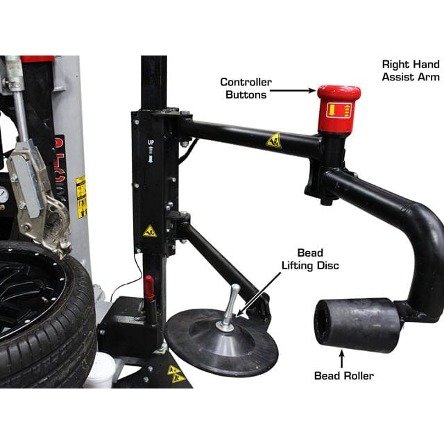 Atlas Platinum PTC500 Center Post Tire Changer w/ Adapters Kit