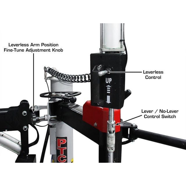 Atlas Platinum PTC500 Center Post Tire Changer w/ Adapters Kit