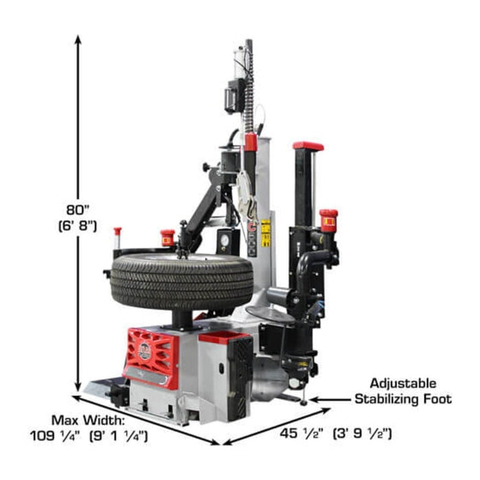 Atlas Platinum PTC500 Center Post Tire Changer w/ Assist Arms