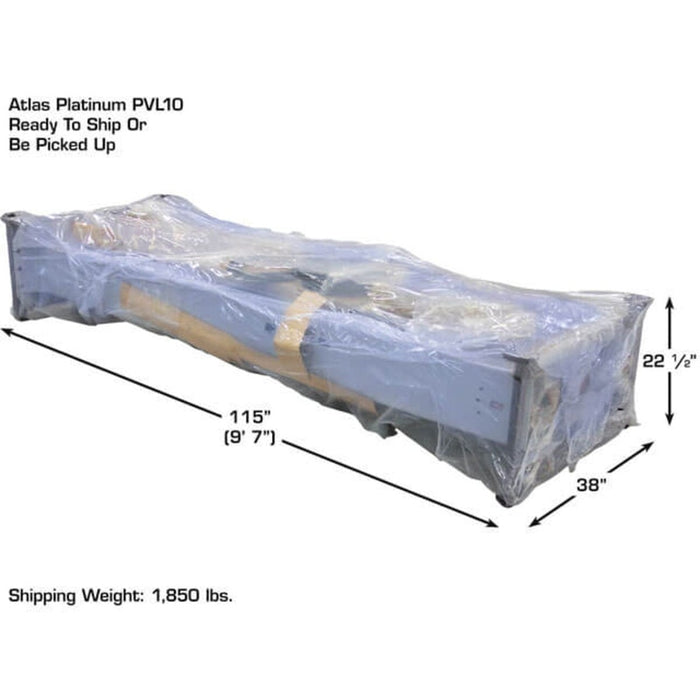 Atlas Platinum PVL10 ALI Certified 10,000 lb Overhead 2 Post Lift