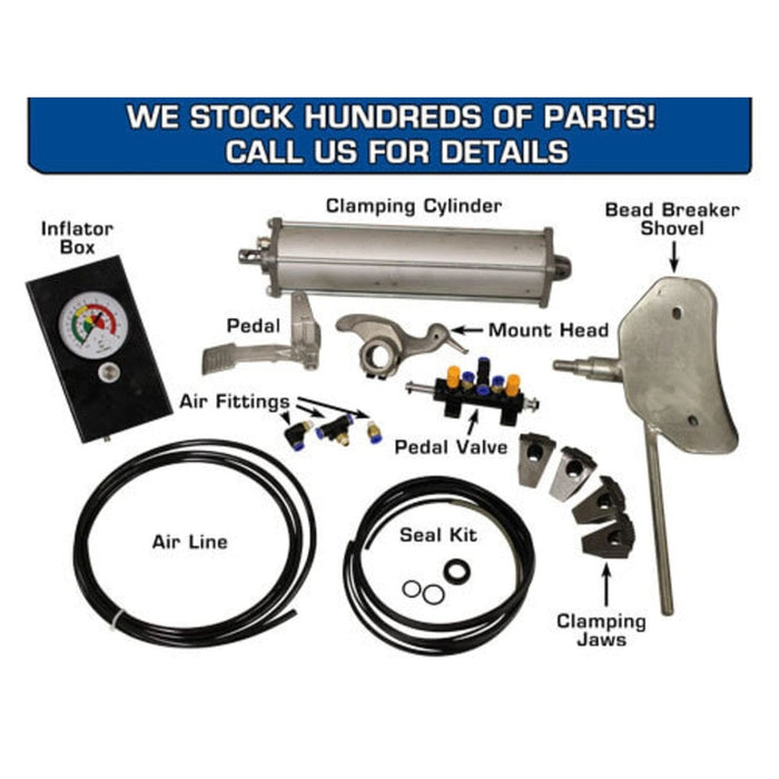 Atlas TC229LH Rim-Clamp Tire Changer w/ Assist Arm