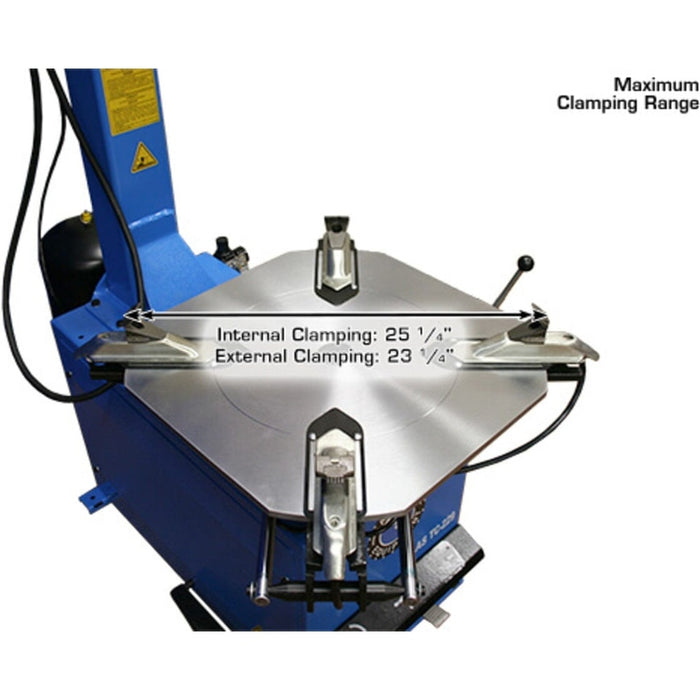 Atlas TC229DAA Rim-Clamp Tire Changer w/ Dual Assist Arms