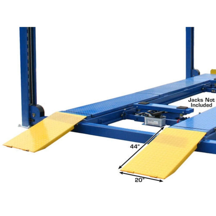 Atlas 412A Alignment 4 Post Lift + RJ6 Rolling Jacks Combo