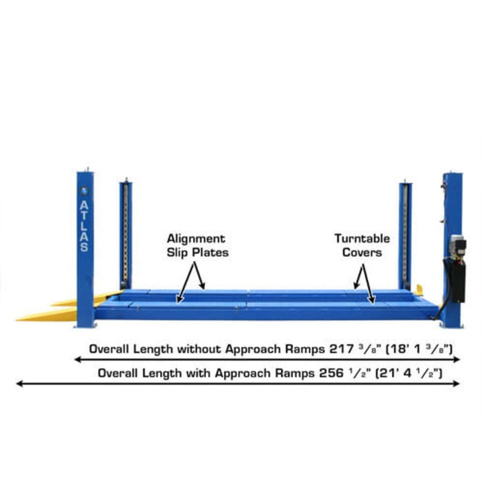 Atlas 414A Alignment Lift + RJ8 Rolling Jacks Combo