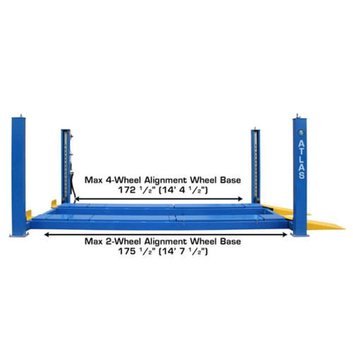 Atlas 414A Alignment Lift + RJ8 Rolling Jacks Combo