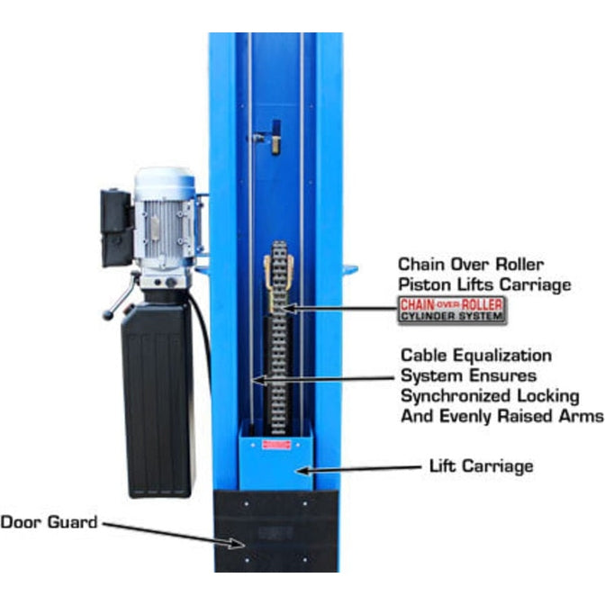 Atlas BP12000X 12,000 lb Baseplate 2 Post Lift