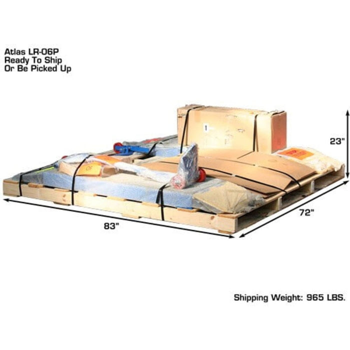 Atlas LR06 6,000 lb Portable Low Rise Lift
