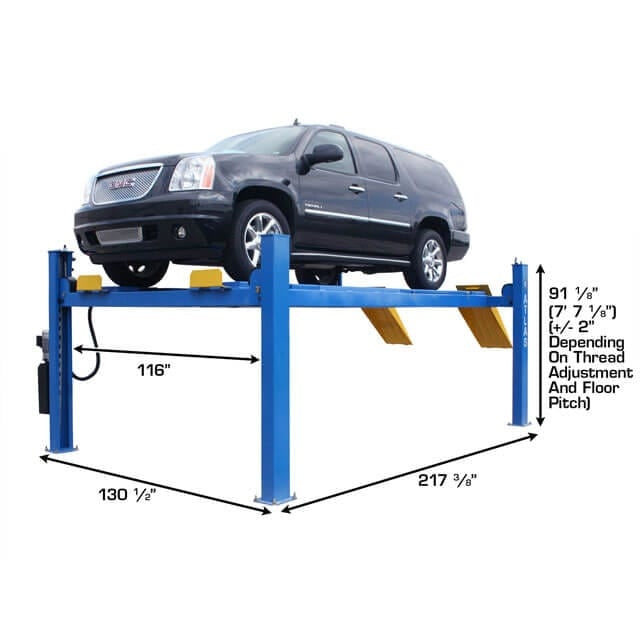 Atlas 414A Alignment Lift + RJ8 Rolling Jacks Combo