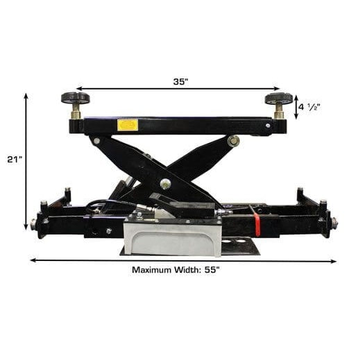 Atlas 414 14,000 LB 4-Post Lift + RJ8 Jacks Combo