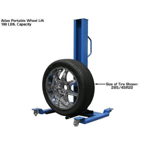 Atlas 180 LB. Capacity Pneumatic Portable Wheel Lift