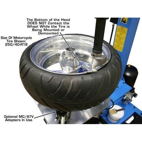 Atlas TC229 Rim-Clamp Tire Changer w/ Beadblaster