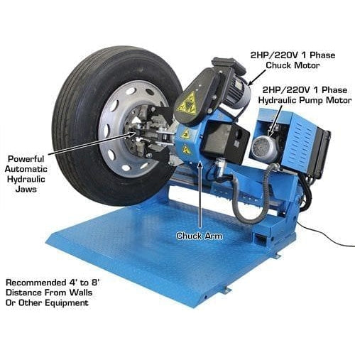 Atlas TTC305A Truck Tire Changer + WBT-210 Heavy Duty Wheel Balancer Combo