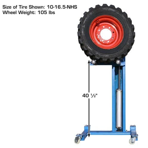 Atlas 180 LB. Capacity Offset Pneumatic Portable Wheel Lift