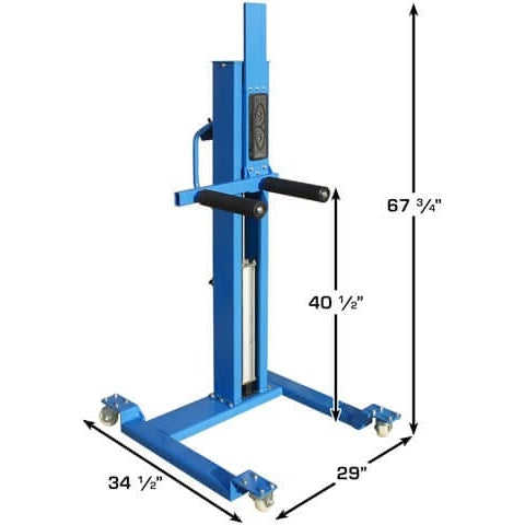 Atlas 180 LB. Capacity Offset Pneumatic Portable Wheel Lift