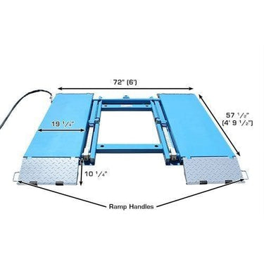 Atlas 7K-Kwik-Bay 7,000 lb Portable Mid-Rise Lift