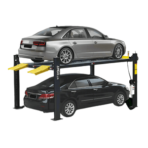 AMGO 407-P 7,000 lbs Parking Lift with white background