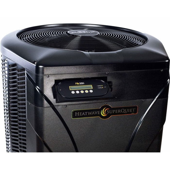 AquaCal HeatWave SuperQuiet® SQ225 Pool Heat Pump in Top View with Grill