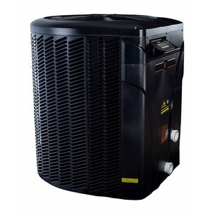 AquaCal HeatWave SuperQuiet® SQ225 Pool Heat Pump in Left View with Display Open