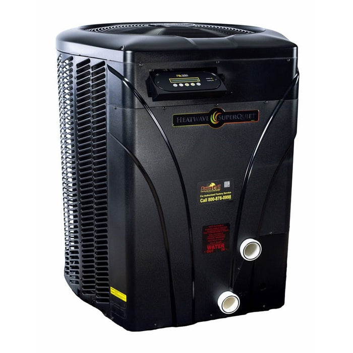 AquaCal HeatWave SuperQuiet® SQ225 Pool Heat Pump in Slightly Left View