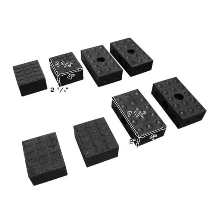 Atlas 12ASL 12,000 lb Scissor Alignment Lift Dimensions