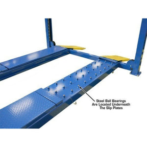 Atlas 412A Alignment 4 Post Lift + RJ6 Rolling Jacks Combo Steel Ball Bearings