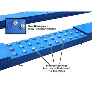 Atlas 414A 14,000 lb 4-Post Alignment Lift Steel ball bearings