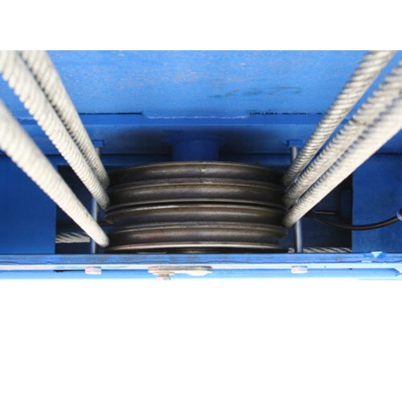 Atlas 414A 14,000 lb 4-Post Alignment Lift Bottom Pulley