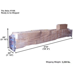 Atlas 414A Alignment Lift + RJ8 Rolling Jacks Combo lift shipment