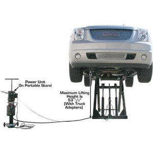 Atlas 6MR 6,000 lb Portable Mid-Rise Lift Truck Adapter