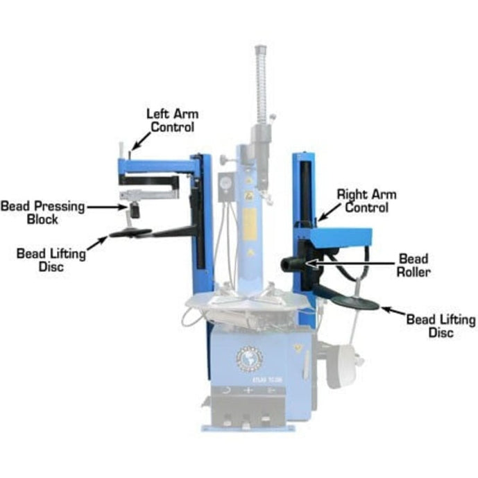 Atlas 700 Series Dual Assist Arms features