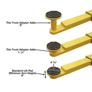 Atlas 9KOHX 9,000 lb Overhead 2-Post Lift w/ LMA Combo Lift Pads