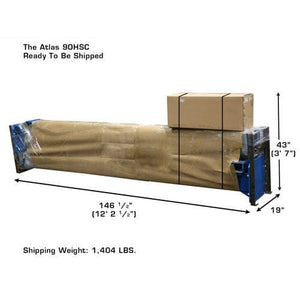 Atlas 9OHSC 2-Post Lift + Lawn Mower Adapter Combo Lift Shipment