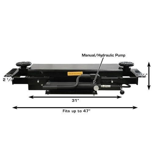 Atlas ALI Certified APEX 8 4 Post Lift + RJ35 Sliding Jacks Combo Hydraulic Pump