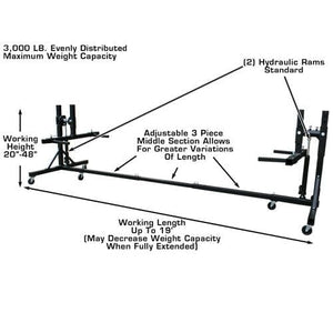 Atlas Auto SPINS Rotisserie W/ Adapters Height