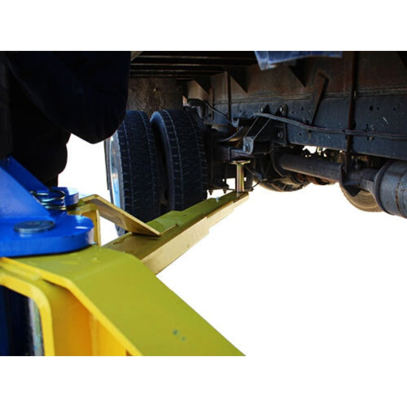 Atlas BP12000X 12,000 lb Baseplate 2 Post Lift Underside