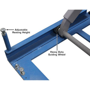 Atlas FM9SL 9,000 lb In Ground Full-Rise Lift guiding wheel