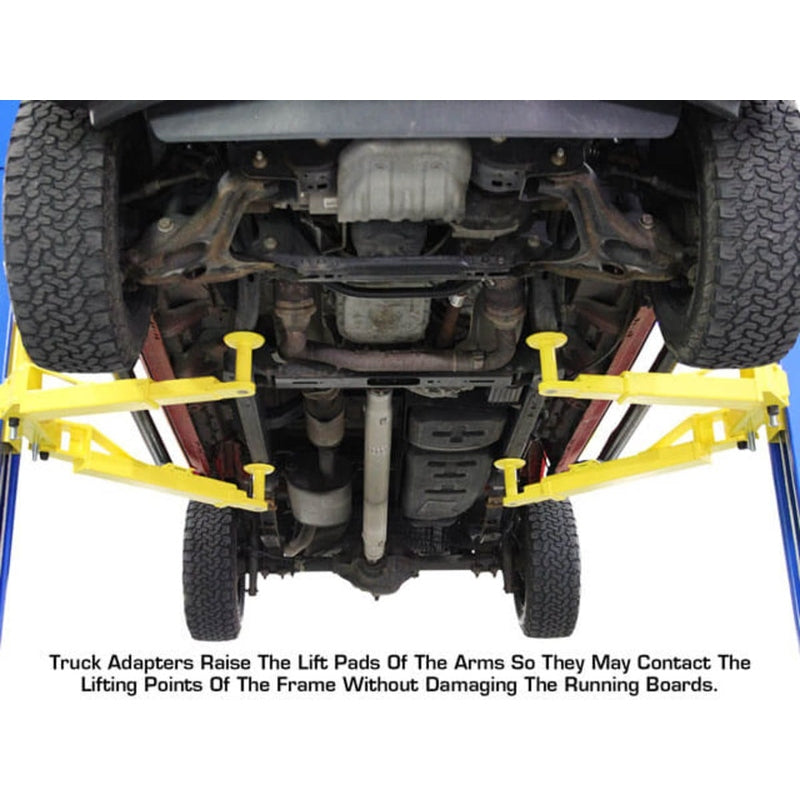 Atlas PRO-9D 9,000 lb Overhead 2-Post Lift with truck adapters installed