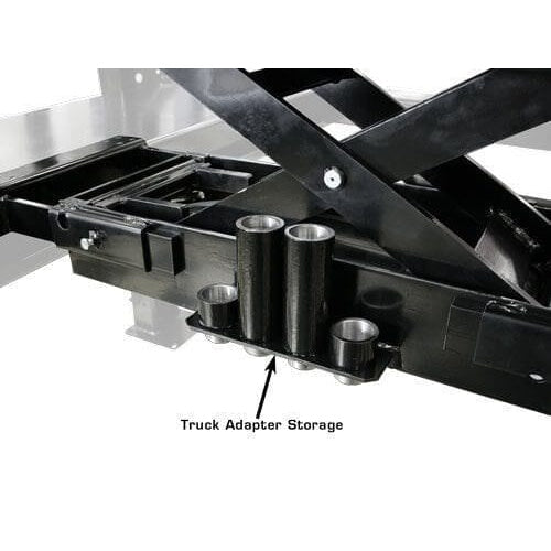 Atlas PRO8000 4 Post Lift + RJ35 Sliding Jacks Combo with truck adapter storage