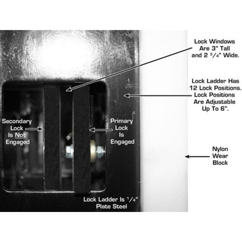 Atlas Garage PRO9000 9,000 lb 4-Post Lift with Lock system