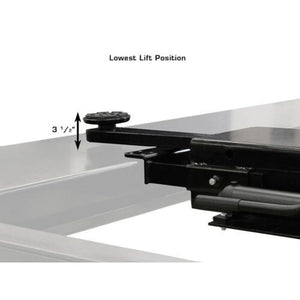 Atlas RJ35 (PROJACK35) sliding bridge jack, included with the 408SL combo: Atlas PROJACK35 3,500 lb. Capacity Sliding Bridge Jack with lowest lift position