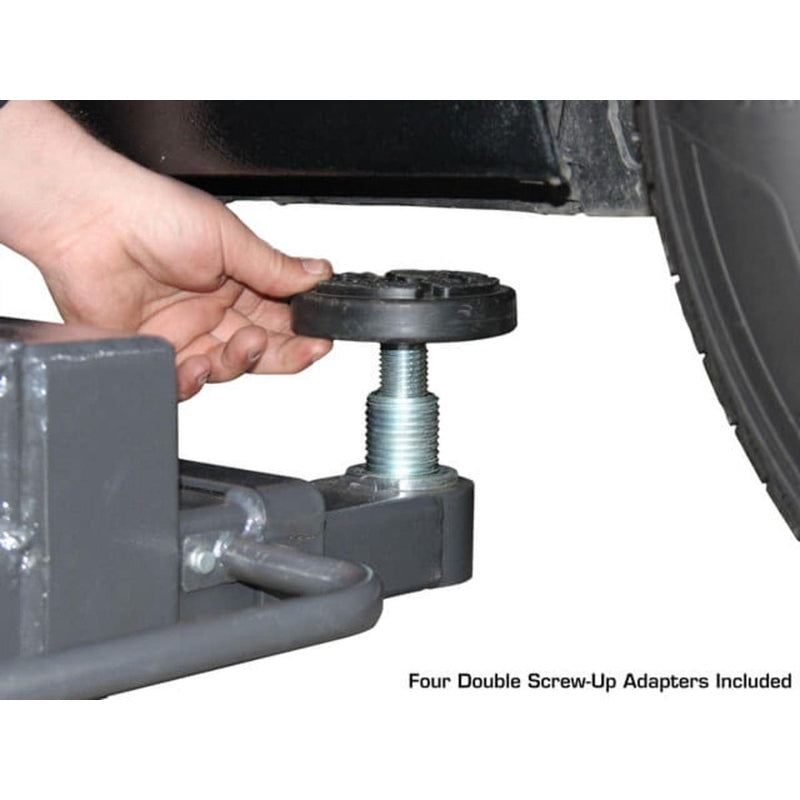 Atlas PSP-6000 6,000 lb Portable Single Post Lift Screw-Up adapters