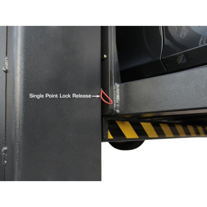 Atlas PSP-6000 6,000 lb Portable Single Post Lift Single Point Lock Release