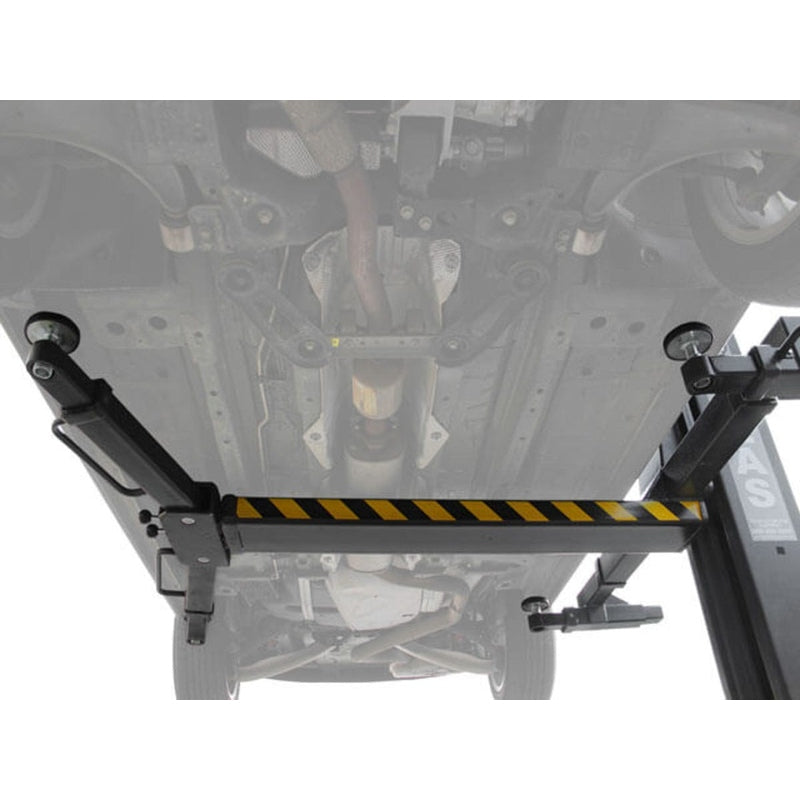 Atlas PSP-6000 6,000 lb Portable Single Post Lift underside view